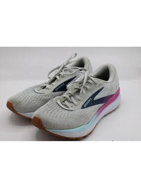 Brooks Ghost 16 Running Shoes Sneakers Grey Purple Women's Size 10B